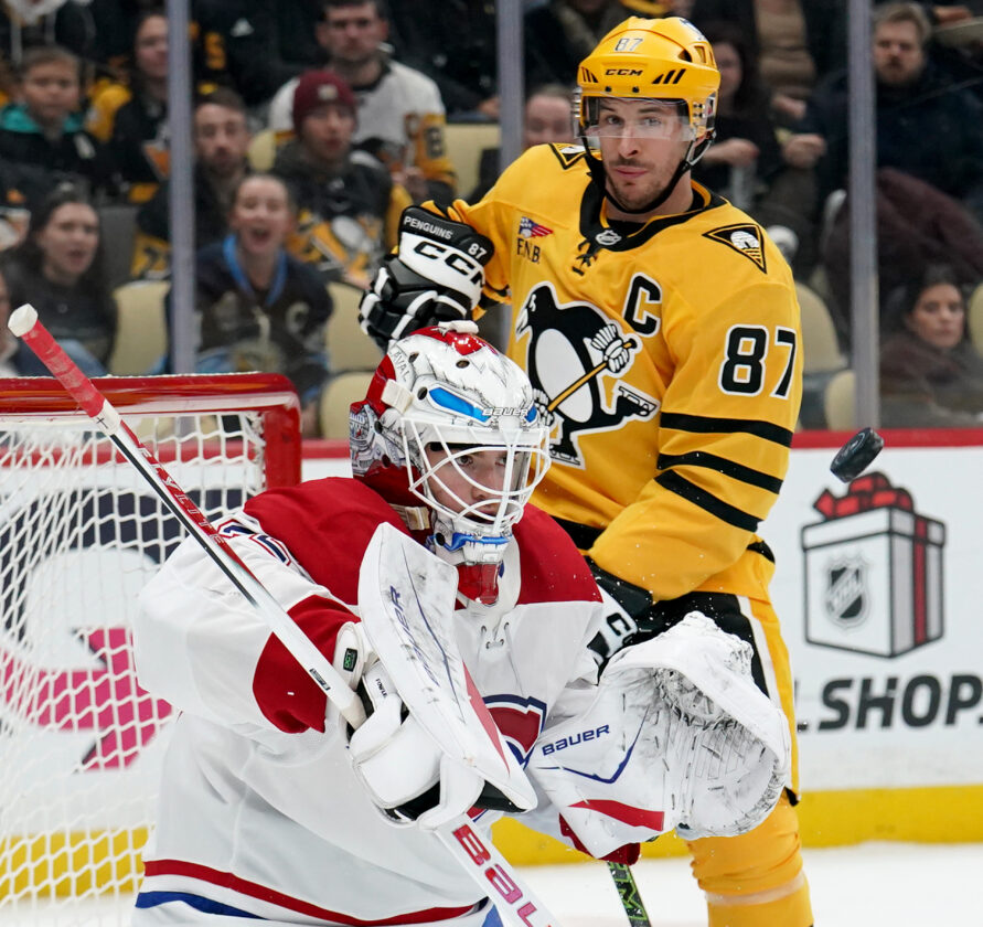 Fowler makes 33 saves in NHL debut as Canadiens beat the Penguins 4-2